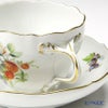 マイセン（Meissen） 果物文様 240210／00582 コーヒーカップ＆ソーサー 200ml イチゴ