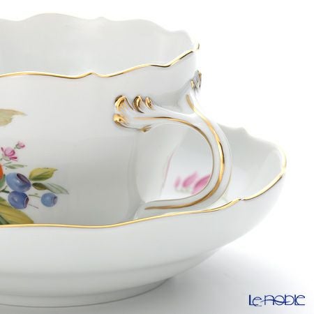 マイセン（Meissen） 果物文様 240210／00582 コーヒーカップ＆ソーサー 200ml チェリー