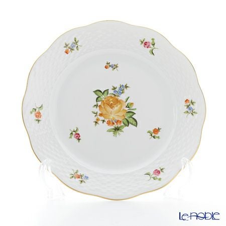 ヘレンド プティットローズブーケ PBR-3 00517-0-00 プレート 19cm（イエロー）