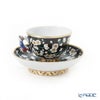 ヘレンド シノワズリ（中国趣味）黒地白梅 PFNB 03371-0-21 マンダリン スモールカップ＆ソーサー