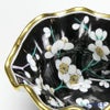 ヘレンド 黒地白梅 PFNB 07729-0-00 アッシュトレイ 10cm