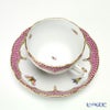 ヘレンド ロスチャイルドバード ピンクスケール ROEP 00730-0-00 ティーカップ＆ソーサー（兼用） 200ml