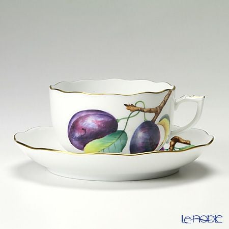 ヘレンド FTH-PR 20724-0-00 ティーカップ＆ソーサー 200ml（プルーン）