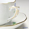 ヘレンド (HEREND) プティットローズ ブルー PRB 00724-0-00 ティーカップ＆ソーサー 200ml