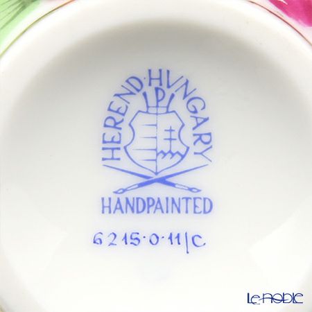 ヘレンド (HEREND) ファンタジー C 06215-0-11／6214 透かしボンボン入れ（ストロベリー）