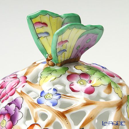 ヘレンド (HEREND) C2 06215-0-17 透かしボンボン（チョウ） 8cm