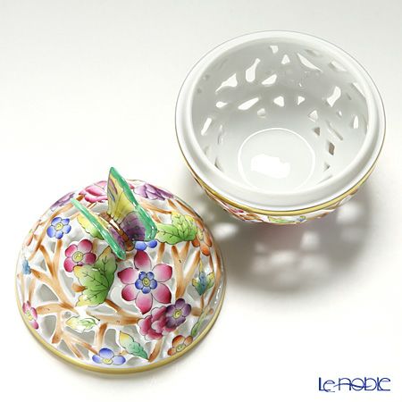 ヘレンド (HEREND) C2 06215-0-17 透かしボンボン（チョウ） 8cm