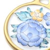 ヘレンド ペンダントトップ C3 08073-0-00 フラワーラウンドブルー 4cm