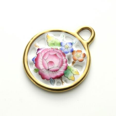 ヘレンド (HEREND) ペンダントトップ C2 08074-0-00 透かし 4cm