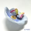 ヘレンド ファンタジー CD 09252-0-17 葉とチョウ 6.5cm ブルー