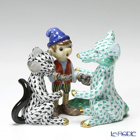 ヘレンド人形 15694-0-00 VH ピノキオ 9cm