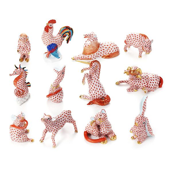 ヘレンド人形 VH 干支十二支セット