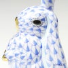ヘレンド人形 05325-0-00 VHB タチミミバニー 9.8cm ブルー