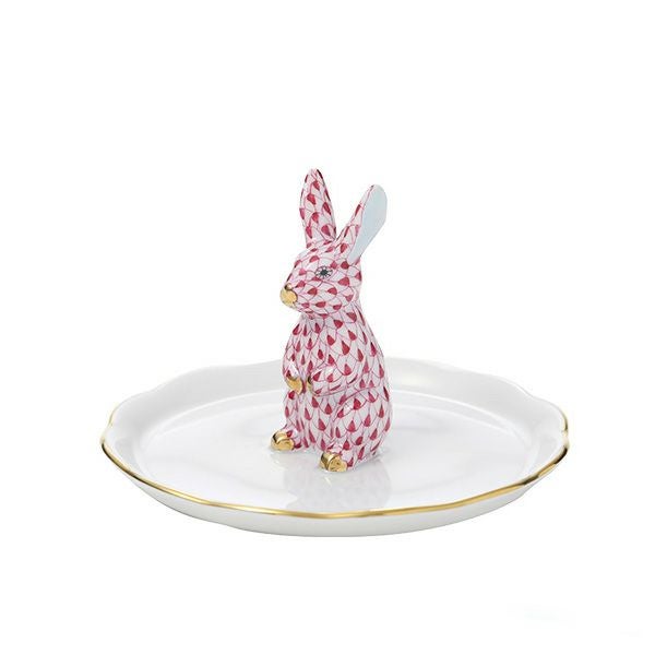 ヘレンド VHP リングホルダー バニー 00341-0-91