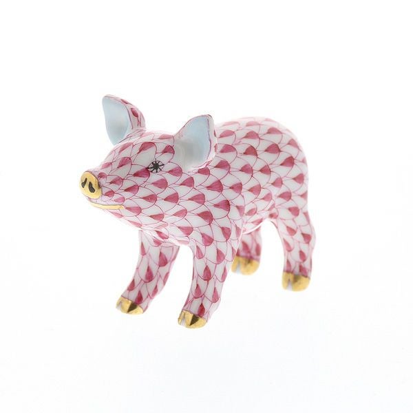 ヘレンド人形 05352-0-00 VHP ブタ ピンク