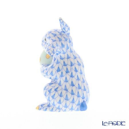 ヘレンド人形 05436-0-00 VHB イースターバニー 6cm ブルー