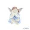 ヘレンド人形 VHBM 05550-0-00 シッティングエンジェル ブルー 4.5cm