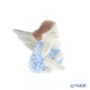 ヘレンド人形 VHBM 05550-0-00 シッティングエンジェル ブルー 4.5cm