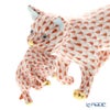 ヘレンド人形 VH 05551-0-00 仔猫を運ぶ猫 レッド6.5cm