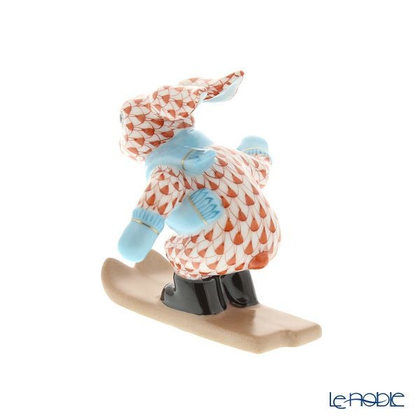 ヘレンド人形 VH 05564-0-00 ウサギ（スキー） 7.5cm
