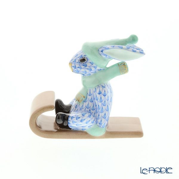 ヘレンド人形 VHB 05638-0-00 ウサギ（ソリ） 6.5cm
