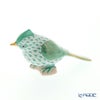 ヘレンド人形 VHVM 05639-0-00 トリ（エボシガラ） グリーン 6cm