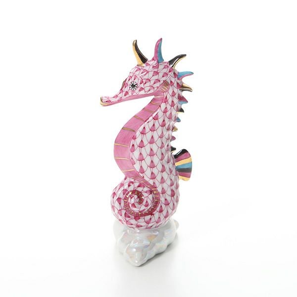 ヘレンド人形 15325-0-00 VHP タツノオトシゴ ピンク