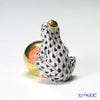 ヘレンド (HEREND)人形 15369-0-00 VHMN カエルの王様 4cm ブラック