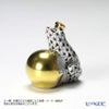 ヘレンド (HEREND)人形 15369-0-00 VHMN カエルの王様 4cm ブラック