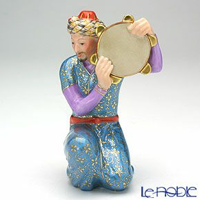 ヘレンド人形 15408-0-00 ペルシアン タンバリン