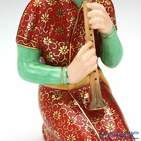 ヘレンド人形 15409-0-00 ペルシアン 笛
