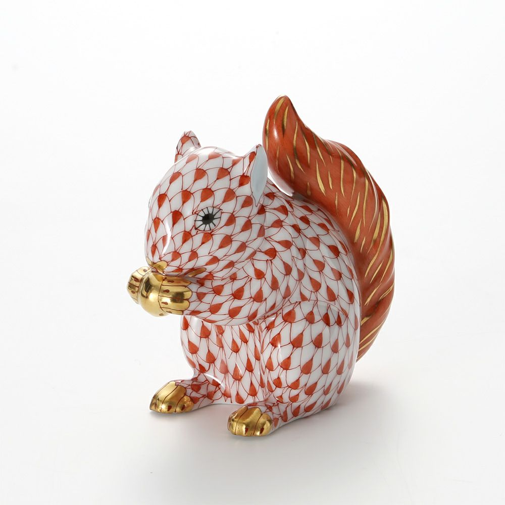 ヘレンド人形 15716-0-00 VH リス 6.5cm