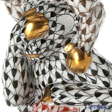 ヘレンド (HEREND)人形 15719-0-00 VHY-9 スリーワイズモンキーズ 13cm