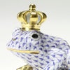 ヘレンド (HEREND) ファンタジー VHFB 015817-0-91 カエルのプリンス 6.5cm ブルー