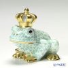 ヘレンド ファンタジー VHV2 015817-0-91 カエルのプリンス 6.5cm グリーン