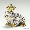 ヘレンド (HEREND) ファンタジー VHBR1 015817-0-91 カエルのプリンス 6.5cm ブラック