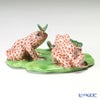 ヘレンド ファンタジー VH 15926-0-00 カエルと蝶 11cm