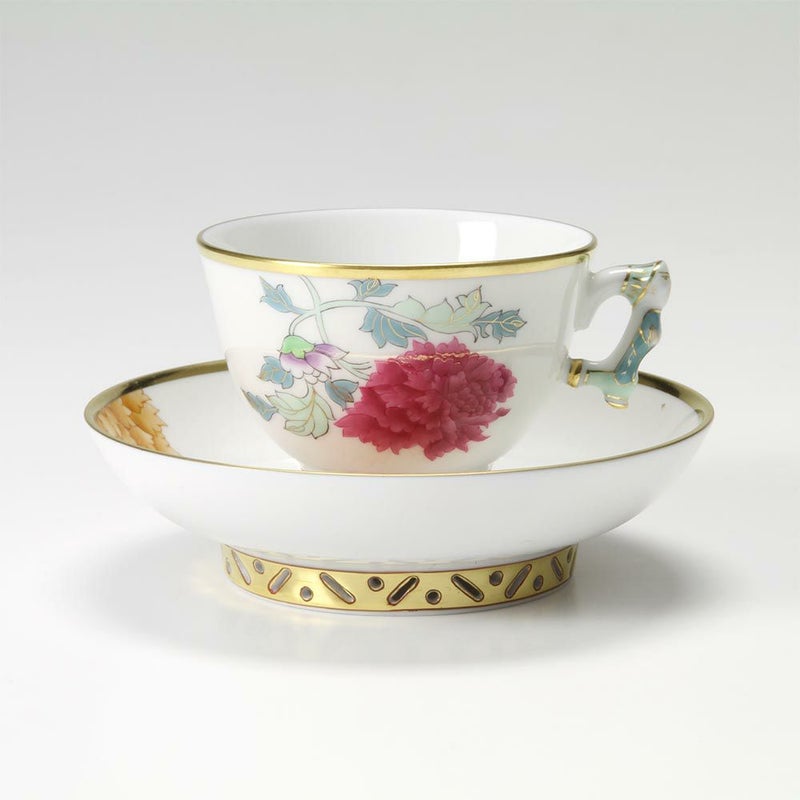 ヘレンド シノワズリ（中国趣味） ピヴォワンヌ PVR 03371-0-21 マンダリン スモールカップ＆ソーサー