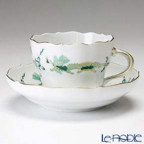 マイセン（Meissen） ドラゴン グリーン 320310／00582 コーヒーカップ＆ソーサー 200ml