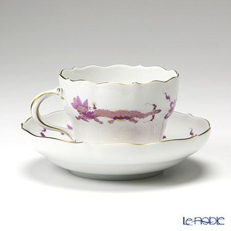 マイセン（Meissen） ドラゴン パープル 320710／00582 コーヒーカップ＆ソーサー 200ml