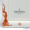 マイセン（Meissen） ドラゴン レッド 33a174／53n74 ピクチャーフレーム 23×18cm