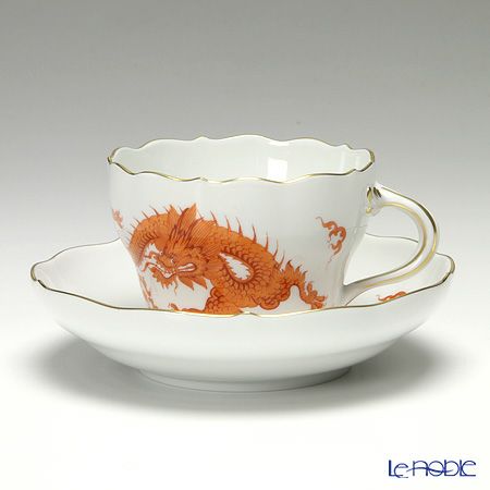 マイセン（Meissen） ドラゴン レッド 330510／00582 コーヒーカップ
