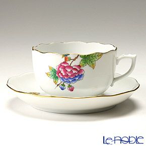 ヘレンド (HEREND) プティットヴィクトリア PV 20724-0-00／20724 ティーカップ＆ソーサー 200ml