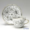 マイセン（Meissen） インドの華 ブラック 343010／00582 コーヒーカップ＆ソーサー 200ml