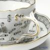 マイセン（Meissen） インドの華 ブラック 343010／00582 コーヒーカップ＆ソーサー 200ml