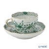 マイセン（Meissen） インドの華 グリーン 343310／00582 コーヒーカップ＆ソーサー 200ml