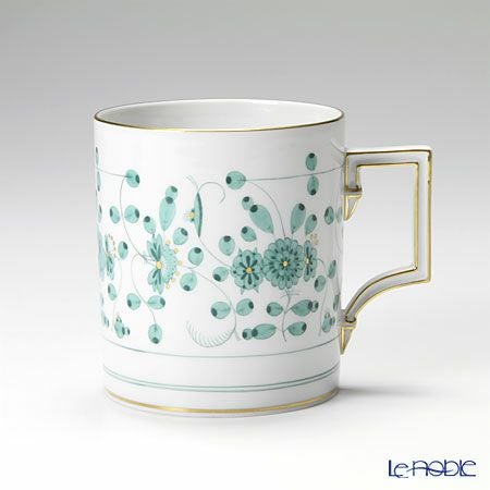 マイセン（Meissen） インドの華 グリーン 343310／55810 マグ 240ml