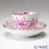 マイセン（Meissen） インドの華 ピンク 343410／00582 コーヒーカップ＆ソーサー 200ml