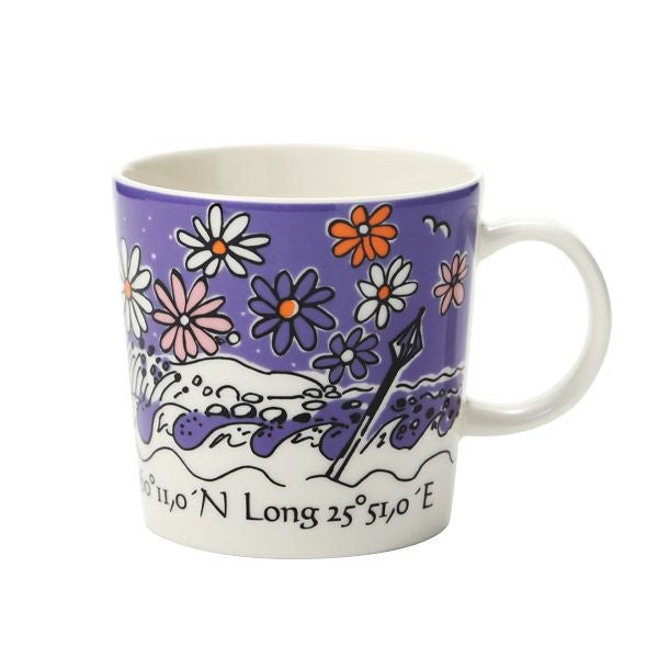 アラビア（ARABIA） 灯台マグ 300ml Glosholm グロスホルム オータム（Purple）2019