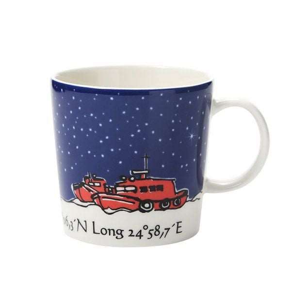 アラビア（ARABIA） 灯台マグ 300ml Harmaja ハルマヤ ナイト（Blue）2021